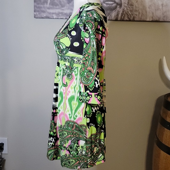 3/4 Sleeve Dress Size Small - Picture 3 of 6